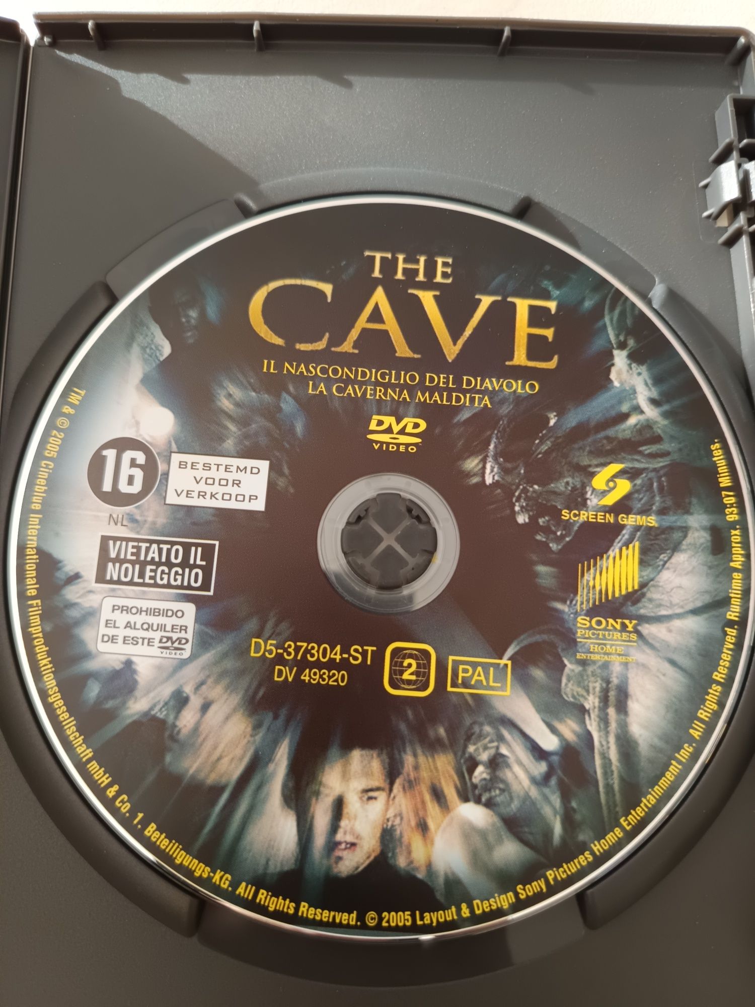DVD a caverna.    .