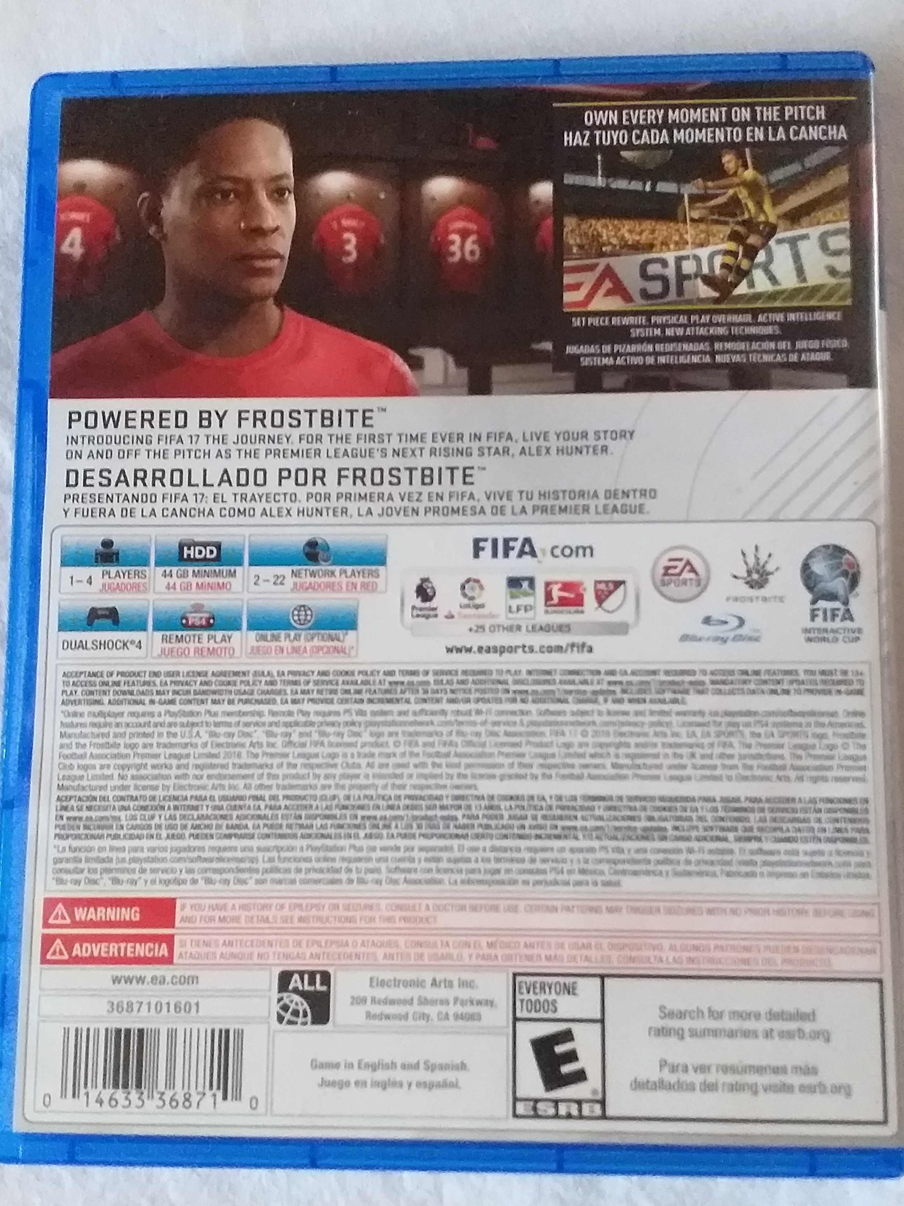 Gra na konsole PS4 FIFA 17