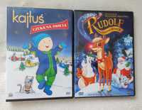 2 DVD świąteczne Kajtuś Rudolf super