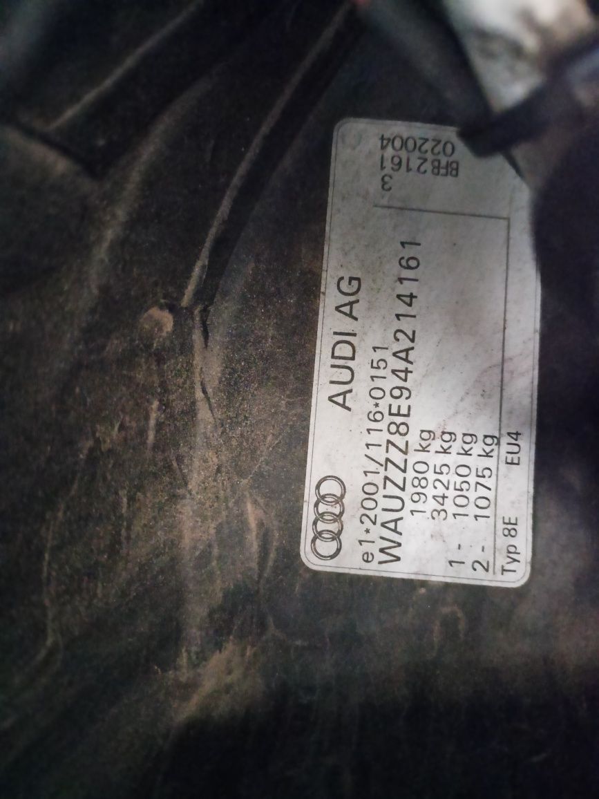 Audi a4b6 1.8 T Sline