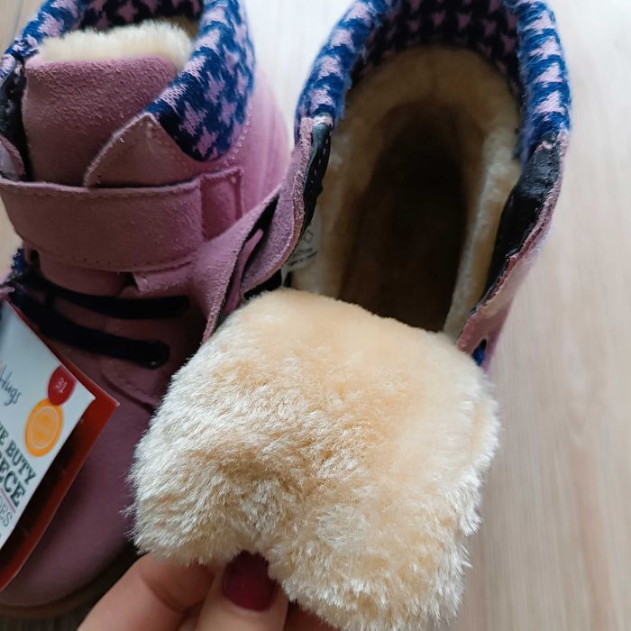 Buty zimowe, trapery ocieplane