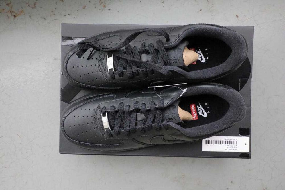 koszykówki "Nike_Air_Force_1_Low_Supreme_Black R.45