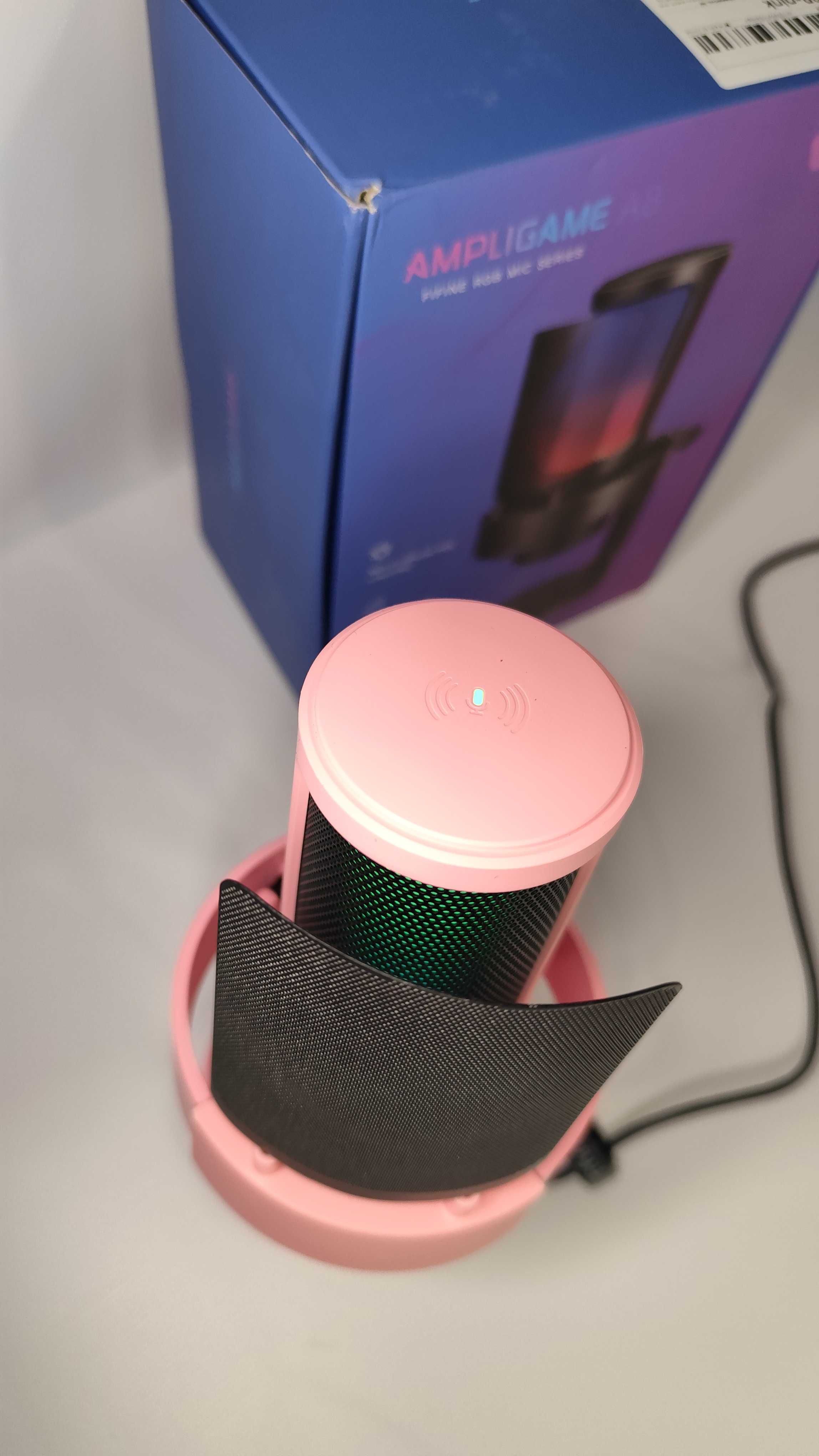 Мікрофон для геймерів стрімів навчання Fifine A8 Ampligame RGB