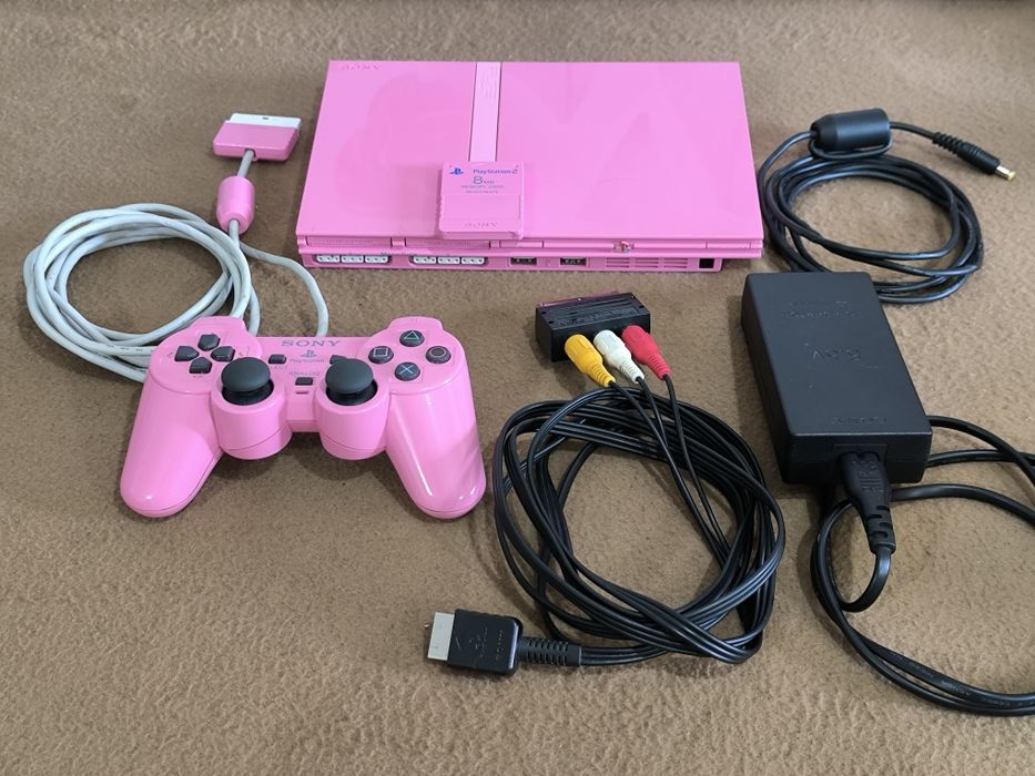 Consola PlayStation 2 Slim Rosa