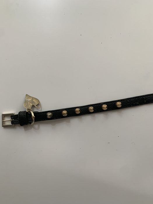 Obroza dla malego psa rockowa z ćwoeksmi Puppy Love S