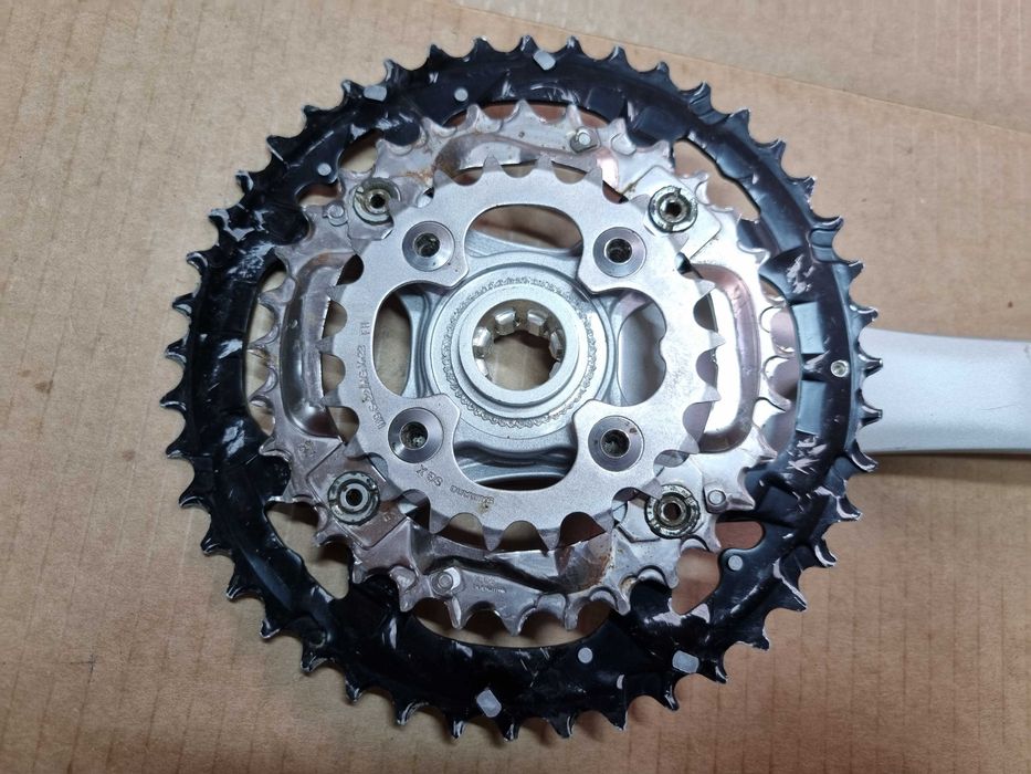 Mechanizm korbowy Shimano m521, 175