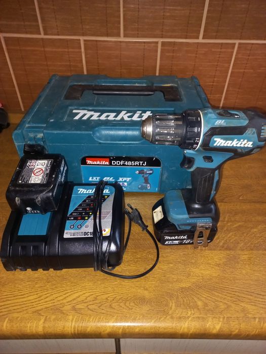 Wkrętarka Makita DDF485 + 2x bateria 3.0 ah