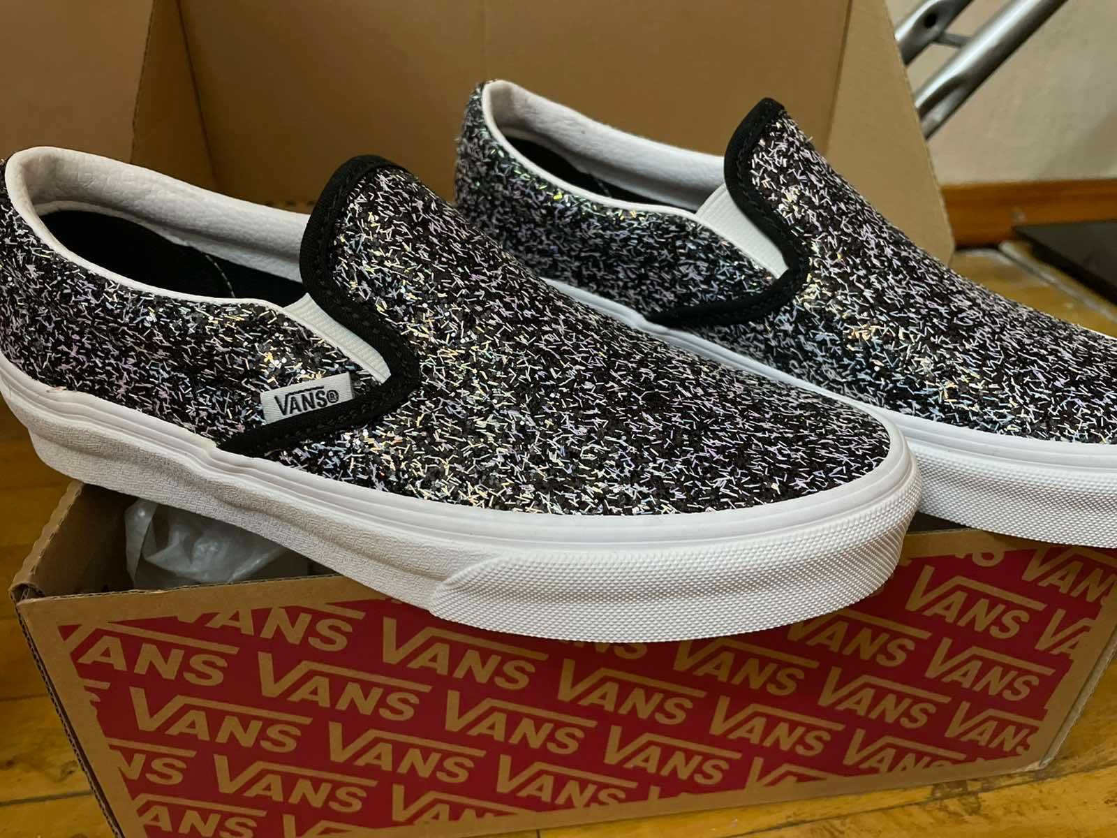 Слипоны Vans Classic Shiny Party