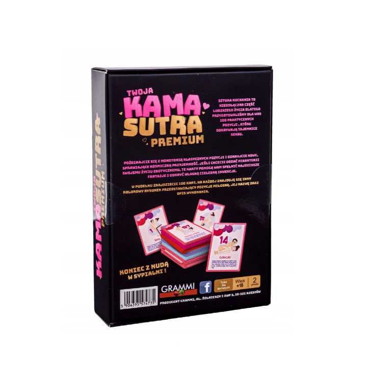 Twoja Kamasutra Premium Erotyczna Gra Karty 18+