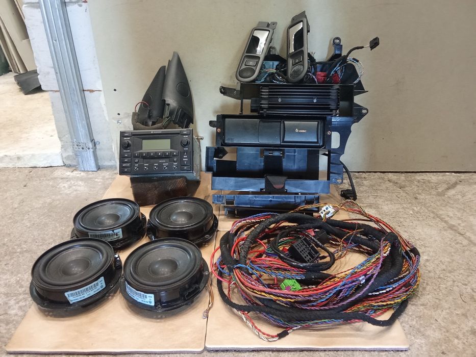 VW passat B5 fl/combi/ radio głośniki USA zmieniarka wzmacniacz komple