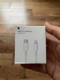 Nowy oryginalny kabel Apple iPhone Lightning - typ C, 2 metrowy
