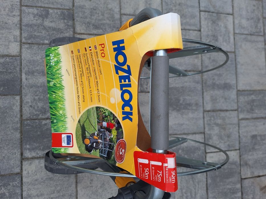 Wózek bęben na wąż ogrodowy hozelock nowy
