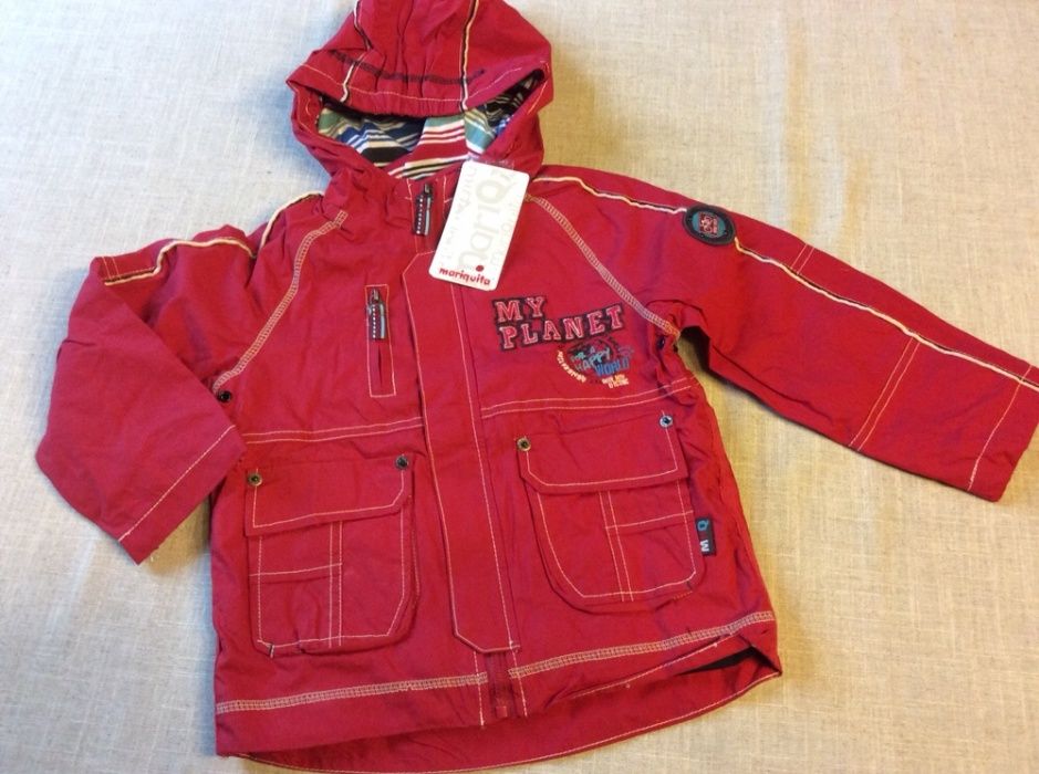 Kurteczka wiosenna chłopięca 74,80,86,92,98 cm mariquita nowa
