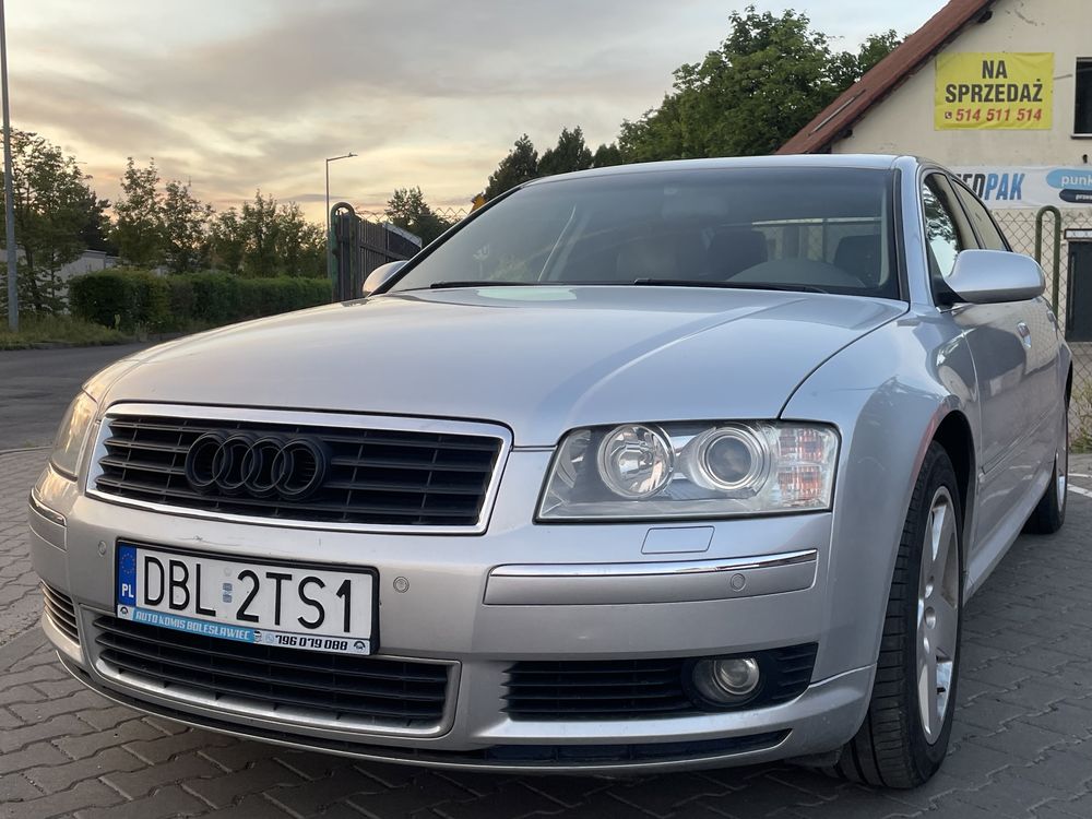 Audi A8 3.7 benzyna Quattro zarejestrowany w PL