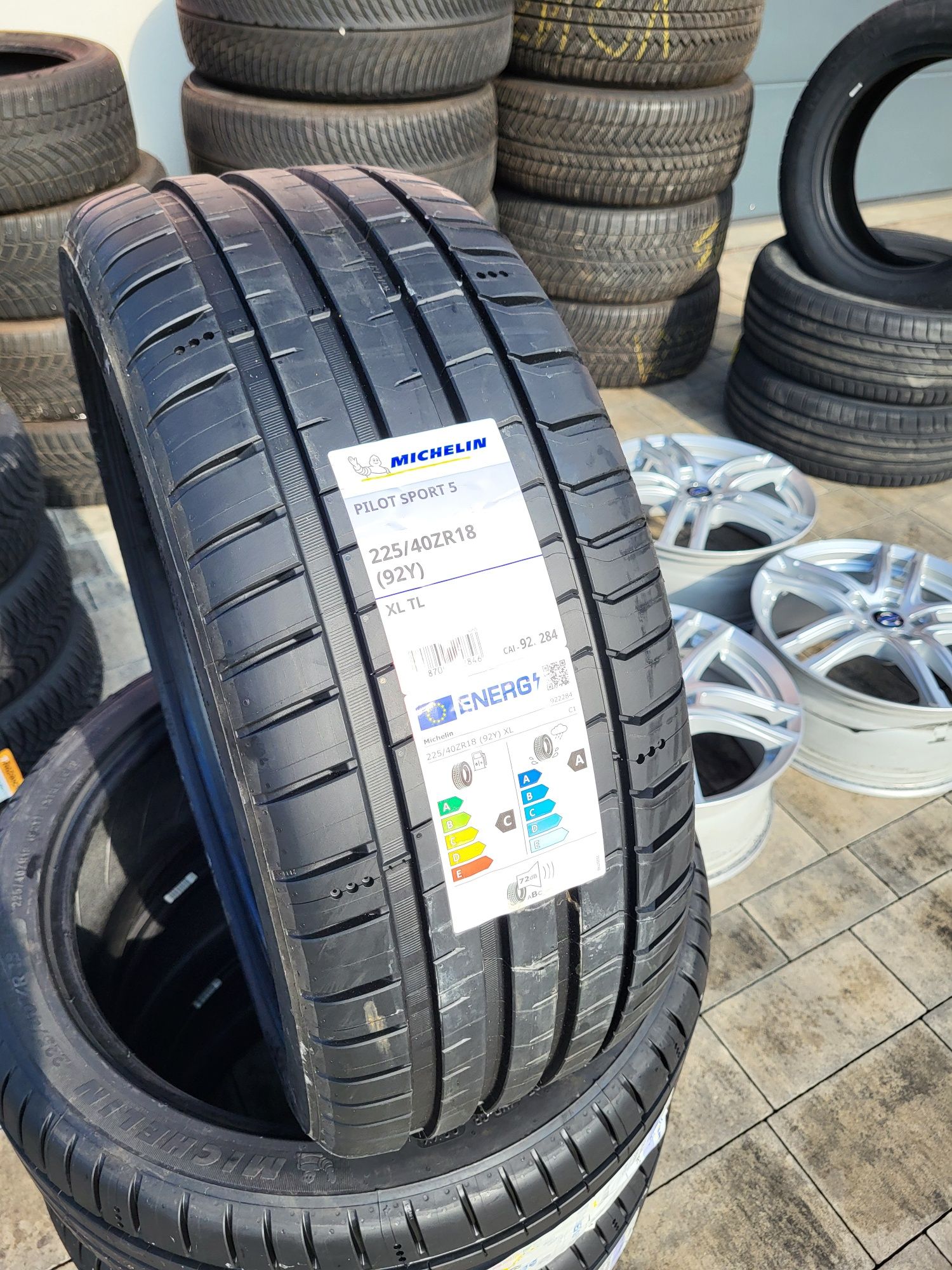 Opony LATO 225/40R18 92Y MICHELIN Pilot Sport 5 Montaż ! FV !