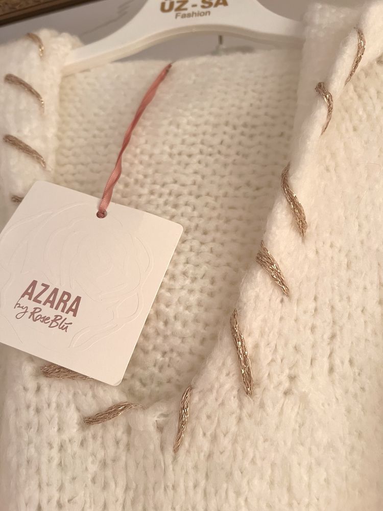 Piękny sweter oversize marki Azara  Made in Italy L-2XL
