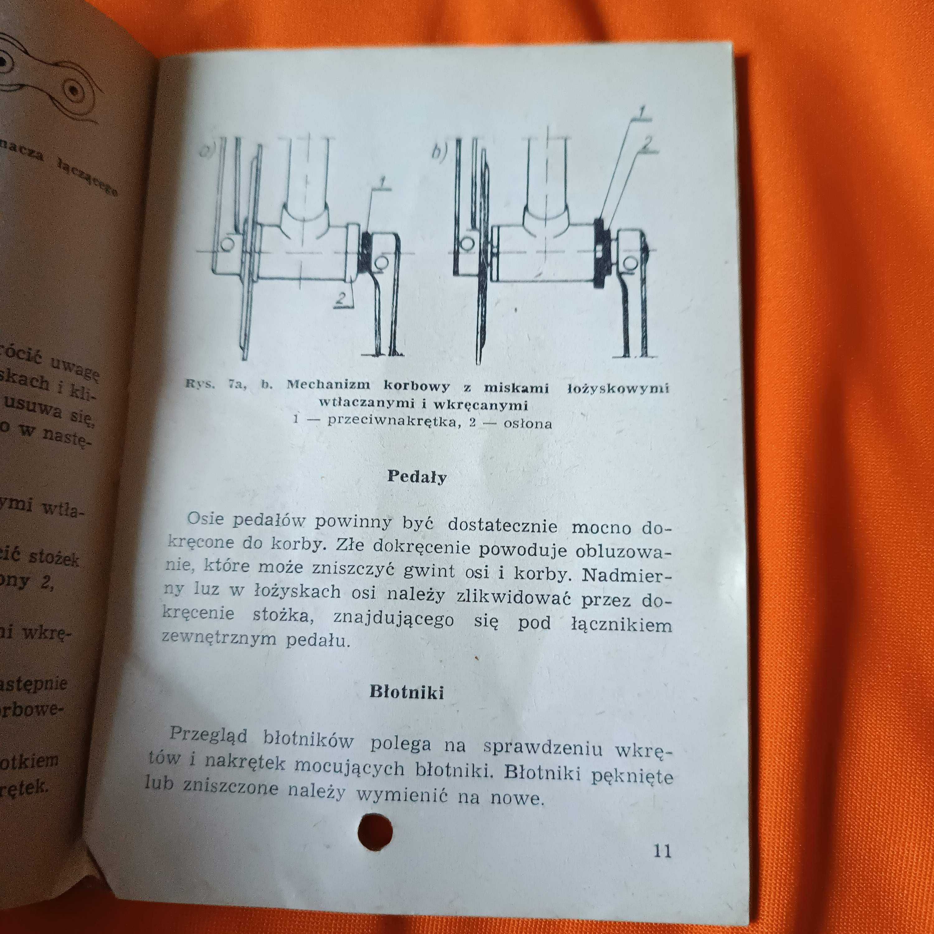 Instrukcje obsługi rowerów Romet 1971