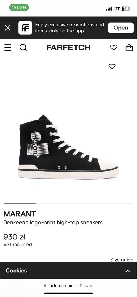 Isabel Morant Benkeenh logo-print high-top sneakers