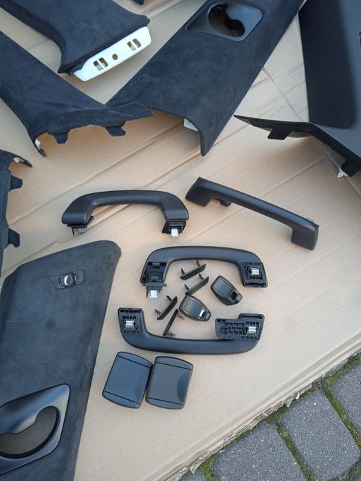 Kompletna podsufitka BMW X5 f15 m pakiet alkantara słupki