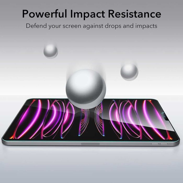 ESR Szkło hartowane do iPad Pro 12.9" 6/5/4/3 aplikator 2szt