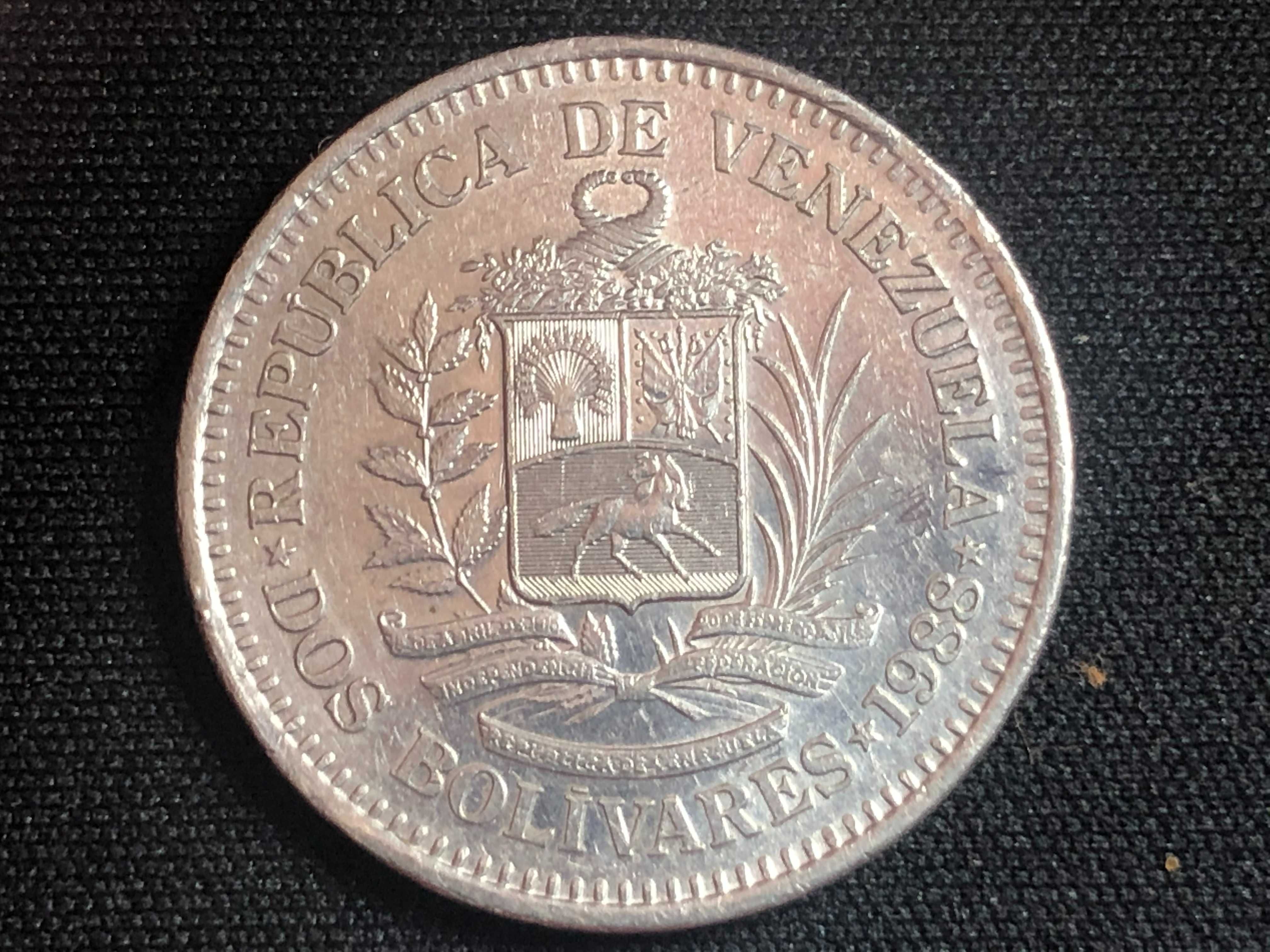 Venezuela 1988 - 2 Bolivares Cuproniquel