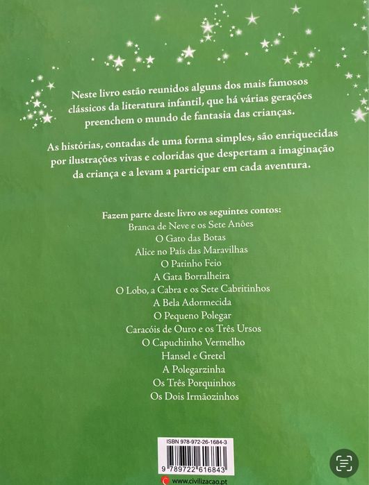 Livro contos maravilhosos