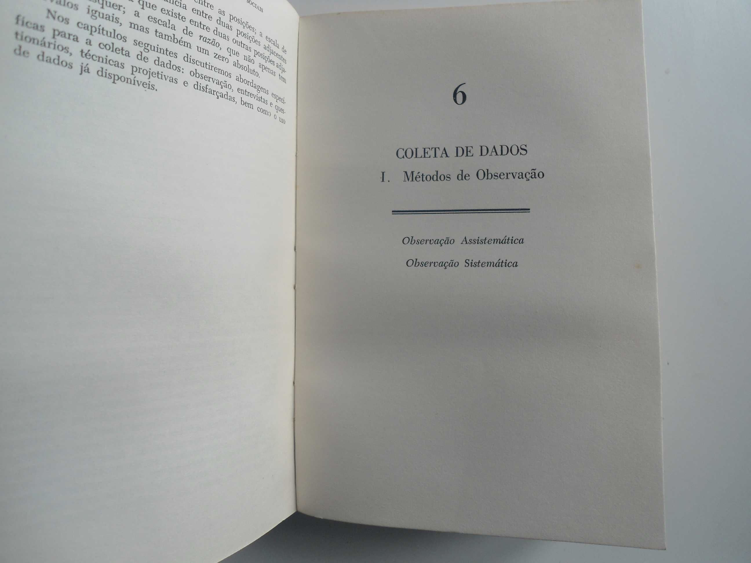 Métodos de Pesquisa nas relações sociais - Selltiz/Jahoda/Deutsch/Cook