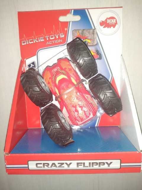 Samochodzik Dickie Toys Crazy Flippy - nowy