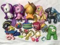 Zestaw figurki akcesoria dodatki My Little Pony koniki kucyki MLP