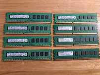 8 x 4GB SAMSUNG ELPIDA Pamięć RAM  2Rx8 PC3 DDR3 12800E 1600MHz