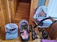 Wózek dziecięcy BabeBoss Viko Retro 3w1