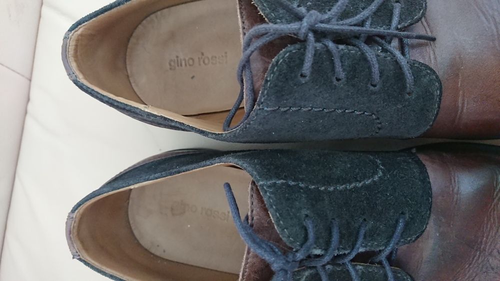 Buty półbuty męskie skórzane Gino rossi rozmiar 40/27