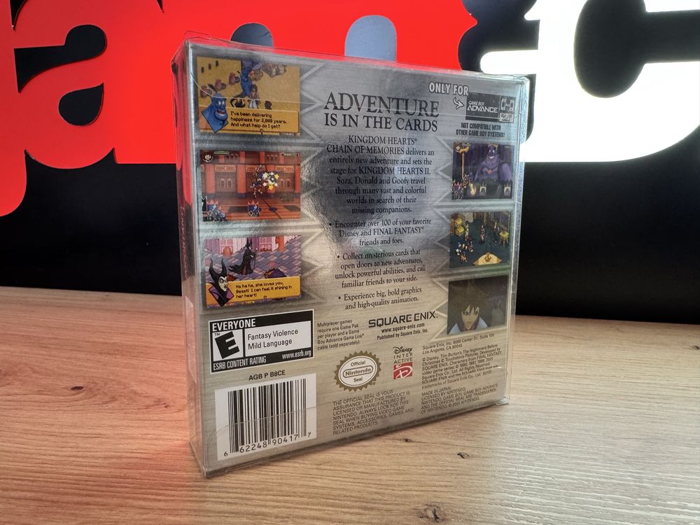 Kingdom Hearts USA Game Boy Advance box CIB oryginalny zestaw BDB stan