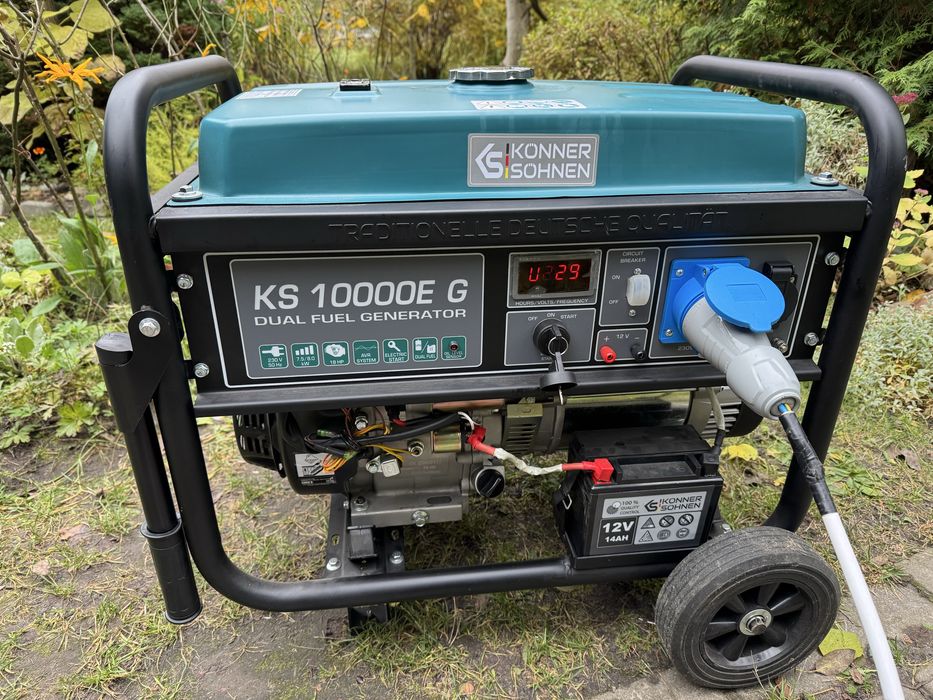 Генератор KS 10000 EG газ/бензин