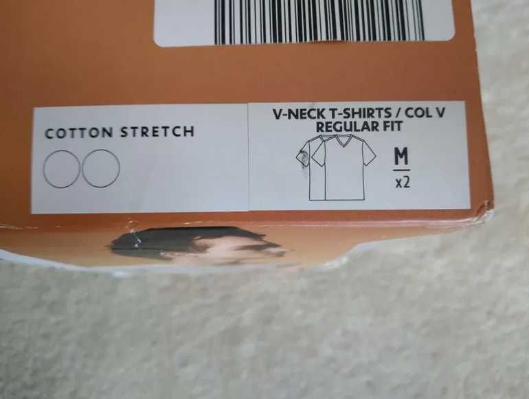 Podkoszulki T-shirt Lacoste 2-pack r. M
