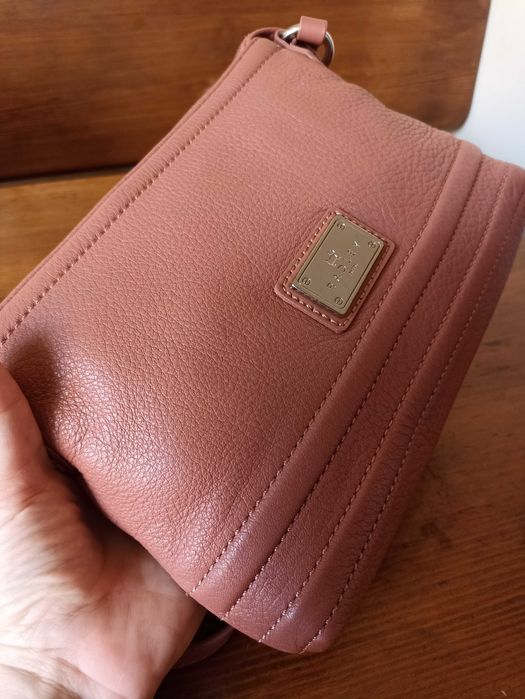 Сумка крос-боді через плече жіноча середня Radley London Рожева