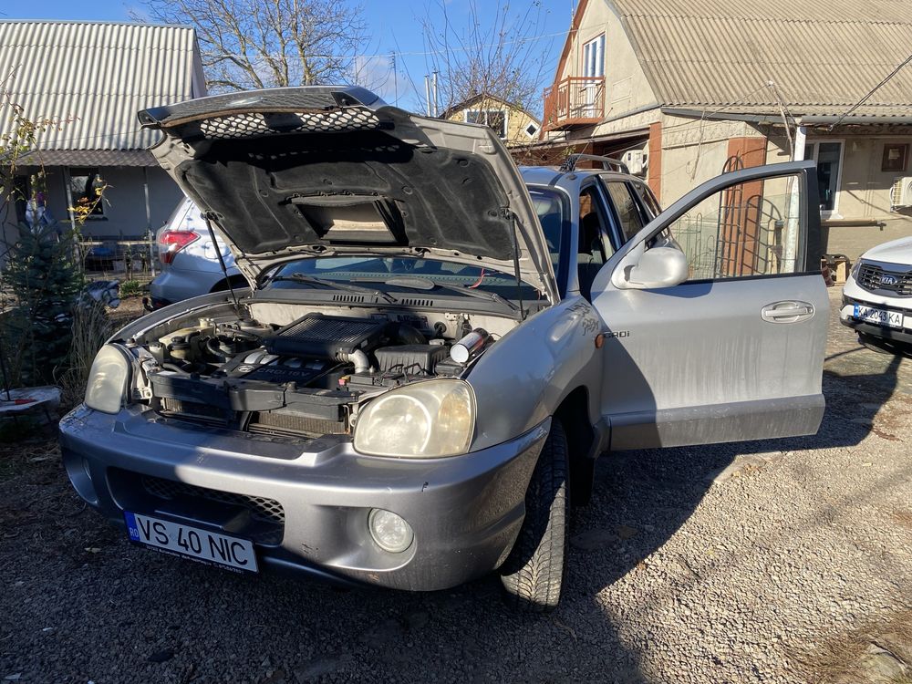 Разборка Хюндай Санта-Фе ШРОТ 2000-2006, Hyundai Santa FE  Двигатель
