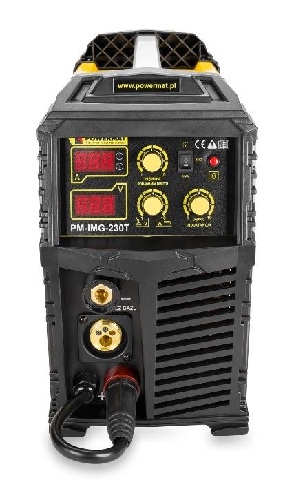 Migomat spawarka 230 A MIG / MAG / FCAW / MMA / TIG 5w1 INDUKCYJNOŚĆ