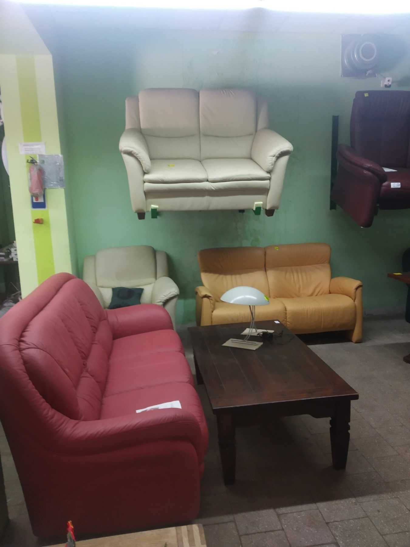 Кожаные диваны Hukla,Himolla, Natuzzi б/у из Европы!