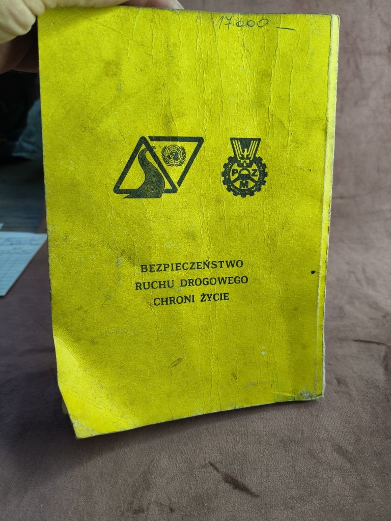 Książka prawo jazdy kat A+B 45