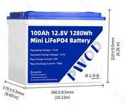Lifepo4 акумулятор 12В 100Аг