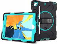 Etui do iPad Mini 5/4 7.9" Pancerne z Obrotową Podstawką Czarne