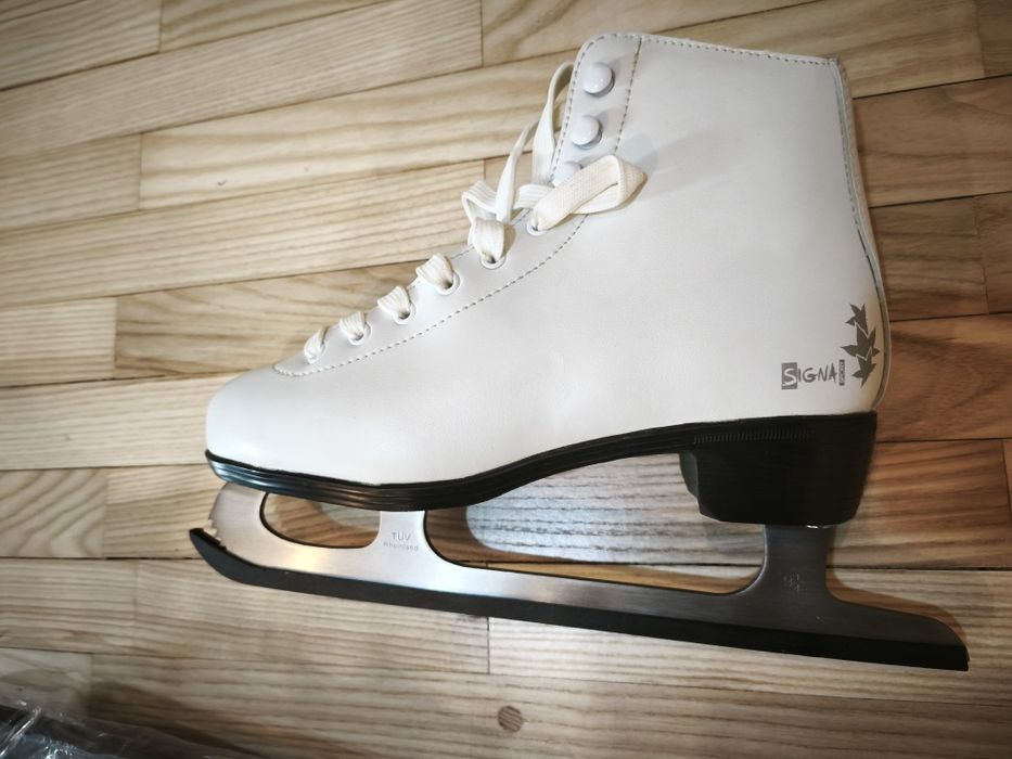 Ковзани жіночі білі 37 розмір