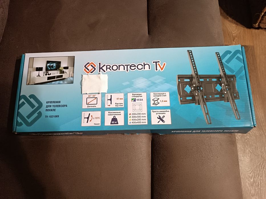 Кріплення для телевізора похиле Krontech TV