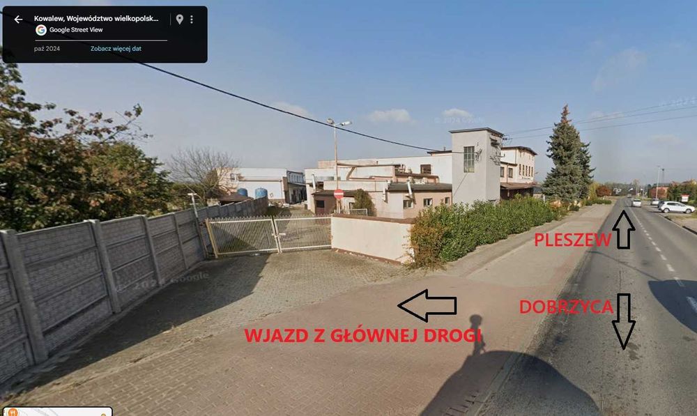 Magazyn+hala+sala sprzedaży+plac magazynowy 330m2 na hurtownie sklep