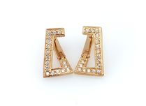 Золотые серьги 585