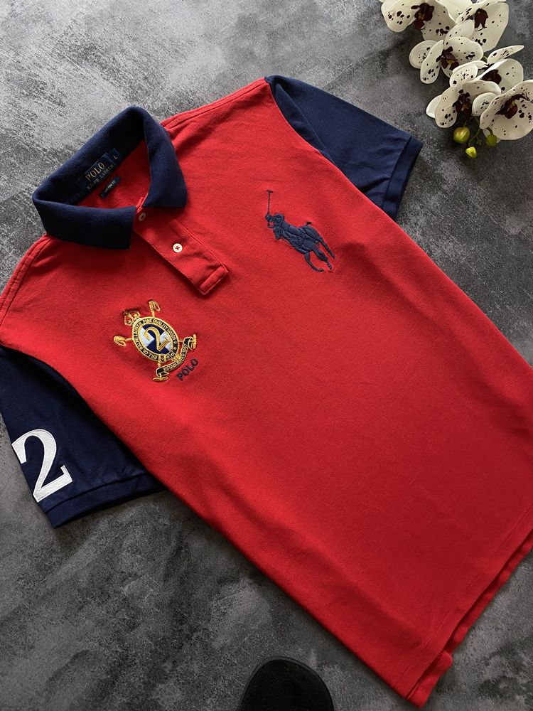 Поло футболка Polo by Ralph Lauren мужская оригинал