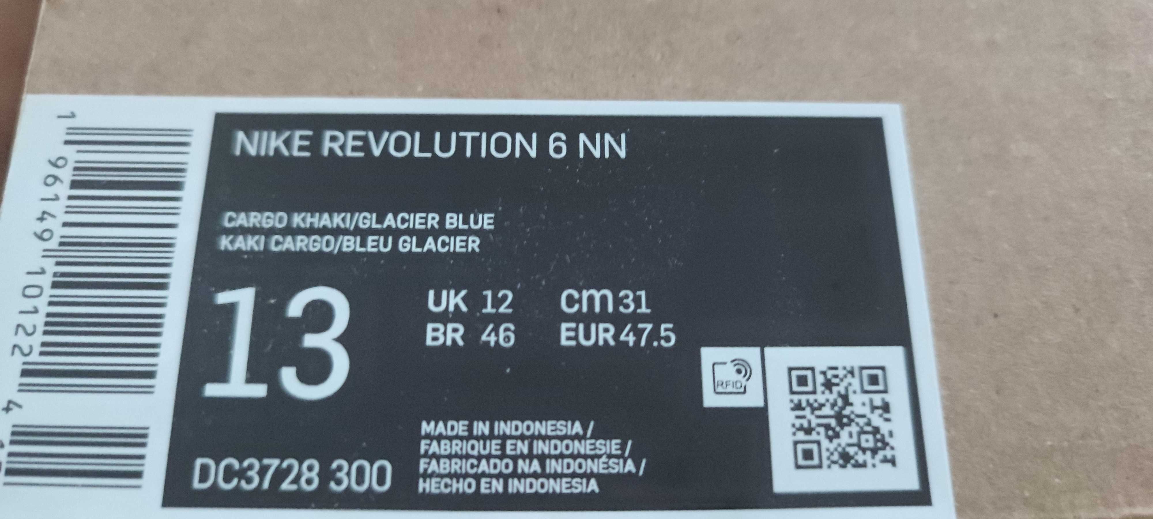 Nike Revolution 6NN nowe 47,5