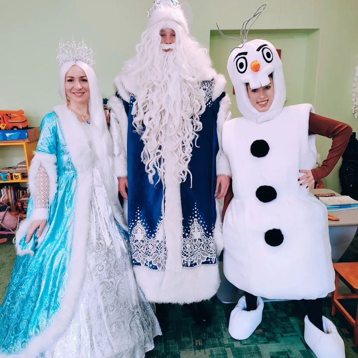 Святий Миколай  та снігова Королева аніматори на дім корпоратив