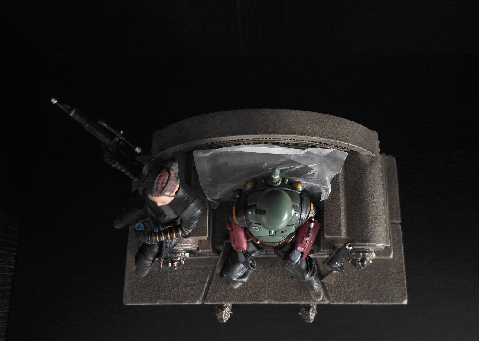 Bobba Fett and Fennec Shand Iron Studios 1/10  estátua